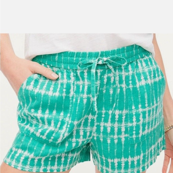 NWT J CREW SEASIDE LINEN BLEND SHORTS - Picture 5 of 7